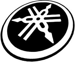 Stickify 3D hatású Yamaha matrica