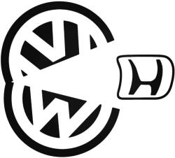 Stickify VW Hondát eszik matrica