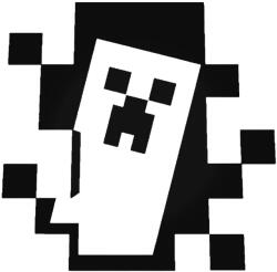 Stickify Minecraft Peeking matrica