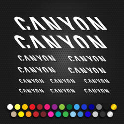 Stickify CANYON elit bicikli matrica szett