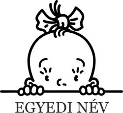 Stickify Egyedi neves lány baba matrica