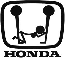 Stickify Honda matrica vicces