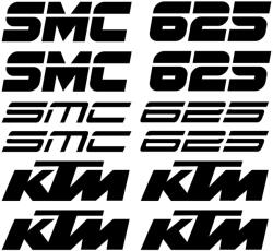 Stickify KTM SMC 625 matrica szett