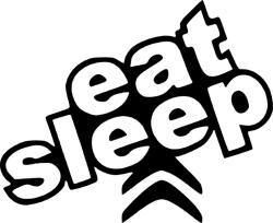 Stickify Citroen eat sleep matrica