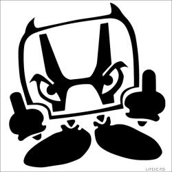 Stickify Honda matrica kisördög bemutat