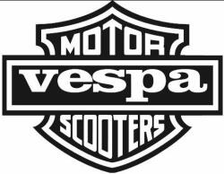 Stickify Vespa Harley stílusú matrica