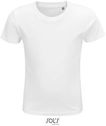 SOL'S SO03580 SOL'S CRUSADER KIDS' - ROUND-NECK FITTED JERSEY T-SHIRT (so03580wh-12a)