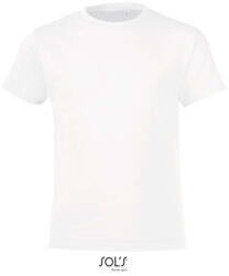 SOL'S SO01183 SOL'S REGENT FIT KIDS' - ROUND NECK T-SHIRT (so01183wh-12a)