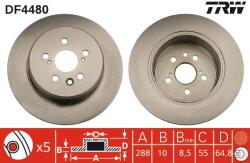 TRW Disc frana TRW DF4480 (DF4480)