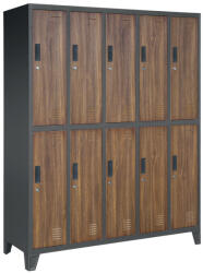  JAN NOWAK® BARTEK öltözőszekrény - DIÓFA MINTÁVAL (1342) - fegyverszekreny