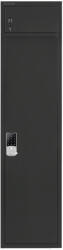 Artemisz fekete modul szekrény elektromos zárral (273370-BL-EL)