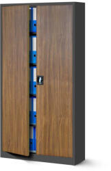 JAN NOWAK ® - JAN I Fém iratszekrény DIÓFA MINTA (1334) - fegyverszekreny