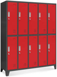 JAN NOWAK® BARTEK öltözőszekrény - PIROS (978) - chubbsafe
