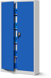 JAN NOWAK ® - JAN I Fém iratszekrény KÉK/FEHÉR (047)