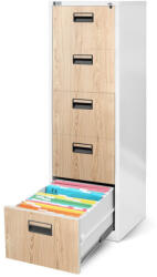 JAN NOWAK ® SÁRA Fiókos függőmappa tartó iratszekrény - BÜKKFA MINTÁVAL (1379)