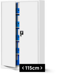 JAN NOWAK ® - JAN II Fém iratszekrény / FEHÉR (1004) - chubbsafe