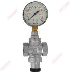 FERRO Reductor de presiune 1 1/2" PN25 1-5, 5 bar (RC40)