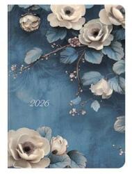 TopTimer Naptár, tervező, B6, napi, TOPTIMER, "Joy", fehér rózsa (NKJ022FRU) - jatekotthon