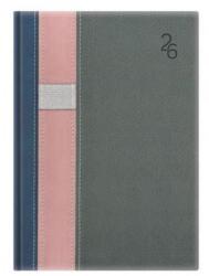 TopTimer Naptár, tervező, B6, heti, TOPTIMER "Vario", kék-rózsa-szürke (NKT012VKRSZU) - jatekotthon