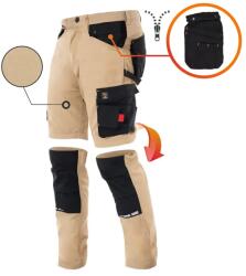 Procera PCR ZEUS Többfunkciós RIP-STOP Derekas munkásnadrág, bézs/fekete (PCR-ZEUS-SPD-bézs)