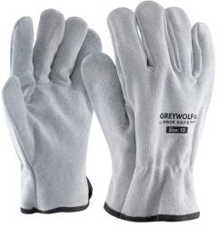 ROCK SAFETY GREYWOLF-3 - Hasított marhabőr kesztyű, sofőrkesztyű (GREYWOLF-3)