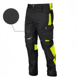 Procera PCR Helicon RIP-STOP Derekas munkásnadrág, fekete/sárga (PCR-Helicon-SPD-fekete)