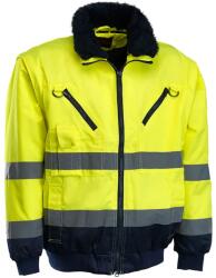 ROCK SAFETY DISCOVER Yellow - Jól láthatósági 3 az 1-ben pilóta dzseki (DISCOVER-Y)