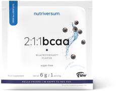 Nutriversum 2: 1: 1 BCAA Sugar Free 6 g fekete ribizli
