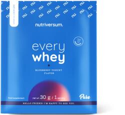 Nutriversum Every Whey protein por 30 g áfonyás joghurt
