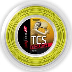 Polyfibre Tenisz húr Polyfibre TCS Rough (200 m) - Sárga (ST70011.1)