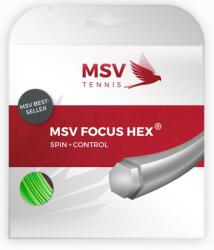 MSV Tenisz húr MSV Focus Hex (12 m) - green - Zöld (4791)