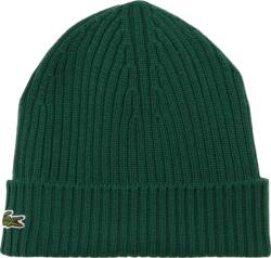 Lacoste Czapka zimowa Lacoste Unisex Ribbed Wool - Zöld (RB0001-00-132)