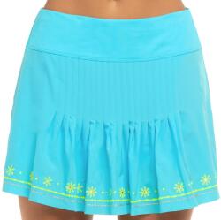 Lucky in Love Női teniszszoknya Lucky in Love Embroidery Long Stitch Around Skirt - sky - Kék (CB513-J85413)