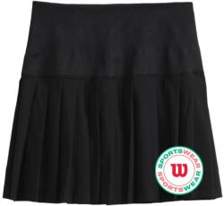 Wilson Női teniszszoknya Wilson Midtown Tennis Skirt - Fekete (WW00160331BKA)