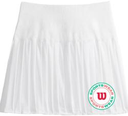 Wilson Női teniszszoknya Wilson Midtown Tennis Skirt - Fehér (WW00160331WT1)
