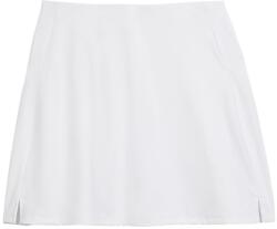 Wilson Női teniszszoknya Wilson Team Flat Front Skirt - Fehér (WW00289411WTA)