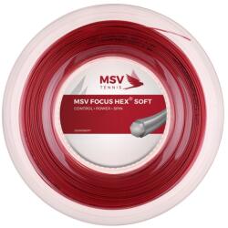 MSV Tenisz húr MSV Focus Hex Soft (200 m) - red - Piros (7016)