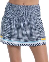 Lucky in Love Női teniszszoknya Lucky in Love Cool Urbana Long Check Me Out Smock Skirt - midnight - Többszínű (CB522-Q60401)