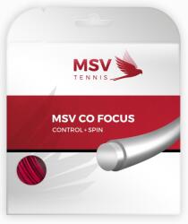 MSV Tenisz húr MSV Co. Focus (12 m) - red - Piros (4751/4664)