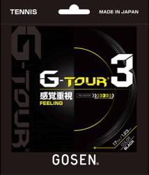 Gosen Tenisz húr Gosen G-Tour 3 (12.2m) - Fekete (TSGT30BK)
