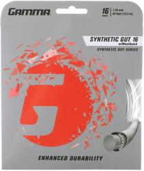 Gamma Tenisz húr Gamma Synthetic Gut w/ WearGuard (12, 2 m) - Fehér (ST71070.2)