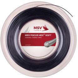 MSV Tenisz húr MSV Focus Hex Soft (200 m) - black - Fekete (7037/7036/7038/7042)