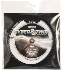 Topspin Tenisz húr Topspin Cyber Twirl (12m) - Fekete (TOSSCTW12)