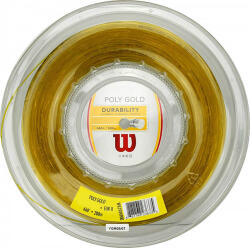 Wilson Tenisz húr Wilson Poly Gold (200 m) - Arany (WRZ904900)