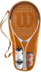 Wilson Junior teniszütők Wilson Roland Garros Elite 23 Kit - white/navy - Fehér, Kék (WR149210F)