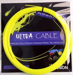 Weiss Cannon Tenisz húr Weiss Cannon Ultra Cable (12 m) - yellow - Sárga (C2018)