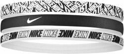 Nike Fejpánt Nike Printed Hairbands 3PK - Fekete (N0002560903OS)