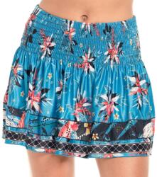 Lucky in Love Női teniszszoknya Lucky in Love Keepin It Rio Long Beach Bound Smocked Skirt - atlantic - Többszínű (CB593-N52490)