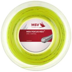 MSV Tenisz húr MSV Focus Hex (200 m) - neon yellow - Sárga (4465/4466/4467)