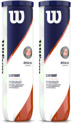 Wilson Teniszlabda Wilson Roland Garros Clay 2 x 4B (WRT115002)